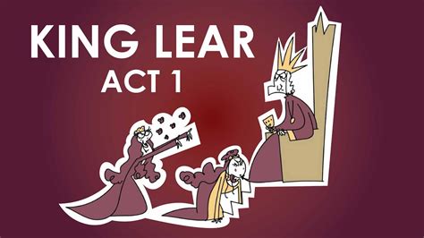 king lear summary act 1